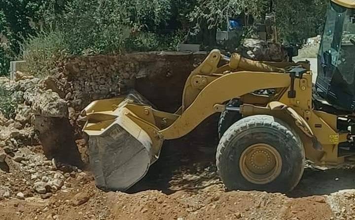 عجلون : البدء بتنفيذ وإعادة تأهيل طريق المدرسة الريادية