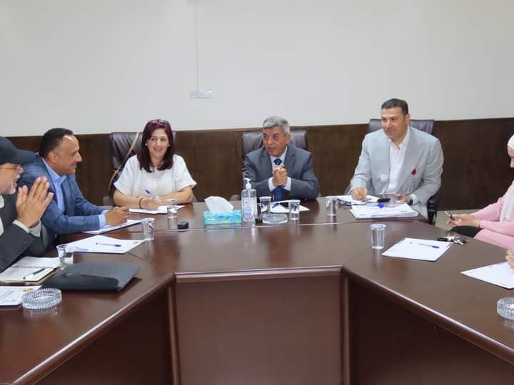 الرواجيح يبحث مع وفدا من الجامعة الأميركية طرق التعاون المشترك لخدمة مادبا_صور