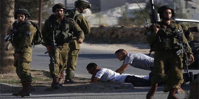 قوات الاحتلال تعتقل أكثر من 40 فلسطينياً في الضفة الغربية