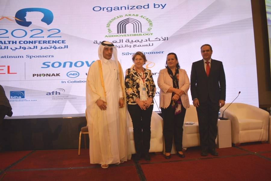 مندوبة عن سمو الاميرة منى الحسين ....الاميرة سناء عاصم ترعى افتتاح فعاليات المؤتمر الثامن لصحة السمع والتوازن...صور