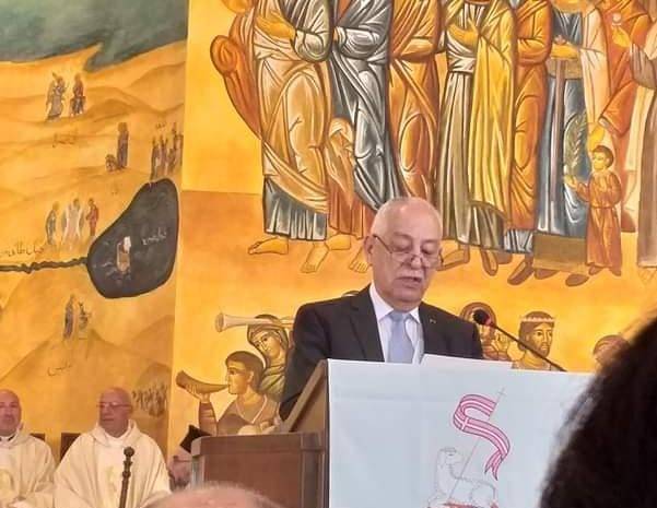 مندوبا عن الملك...العيسوي يحضر قداس تنصيب مطران اللاتين جمال دعيبس.  صور وفيديو