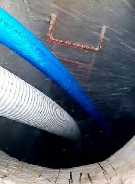 ضبط اعتداءات على خط ناقل مياه الزارة ماعين بطاقة 100 م3ساعة