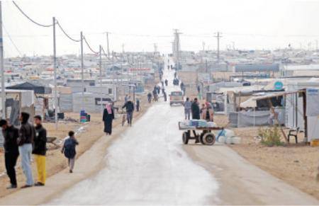 تعليق الدراسة بمخيم الزعتري والمدارس المسائية بالبادية الشمالية