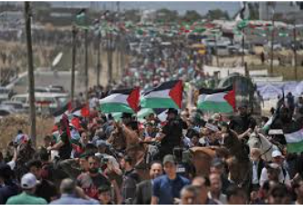 آلاف الفلسطينيين يحيون ذكرى النكبة