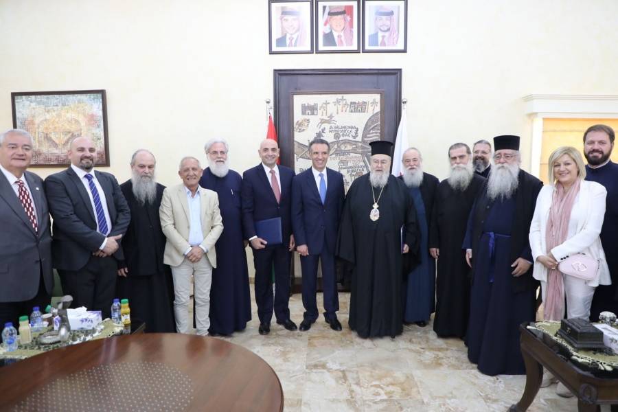 مذكرة تعاون بين هيئة تنشيط السياحة والكنيسة اليونانية...صور