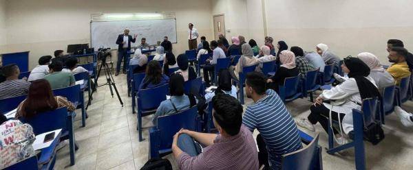 حوارية بجامعة الزرقاء حول الجرائم الالكترونية وعلاقاتها بمواقع التواصل الاجتماعي