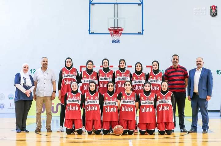 الجامعة الهاشمية تستهل  مشوارها في سلة الجامعات بفوز كبير على فريق الجامعة الالمانية