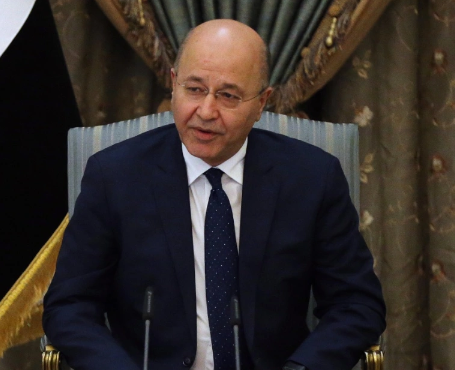 الرئيس العراقي يدعو للتنسيق مع فريق التحقيق الاممي لتوثيق ومحاسبة عناصر داعش