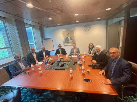 مهيدات يبحث في هولندا الاعتراف بالمنتجات الغذائية الأردنية