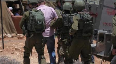 الاحتلال يعتقل 16 فلسطينيا من الضفة