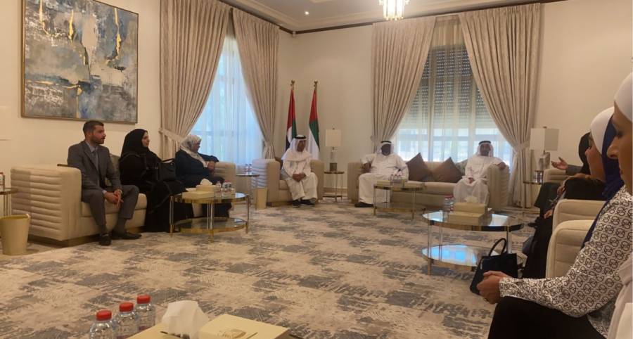 ملتقى البرلمانيات يقدم واجب العزاء بوفاة سمو الشيخ خليفة بن زايد...صور