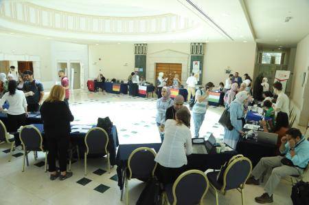 معرض أكاديمي ضمن فعاليات أسبوع إيراسموس بلس 2022 في الأردنية