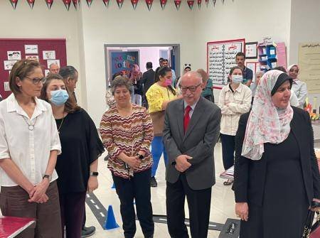 وزير الأشغال يفتتح مدرستين في العقبة