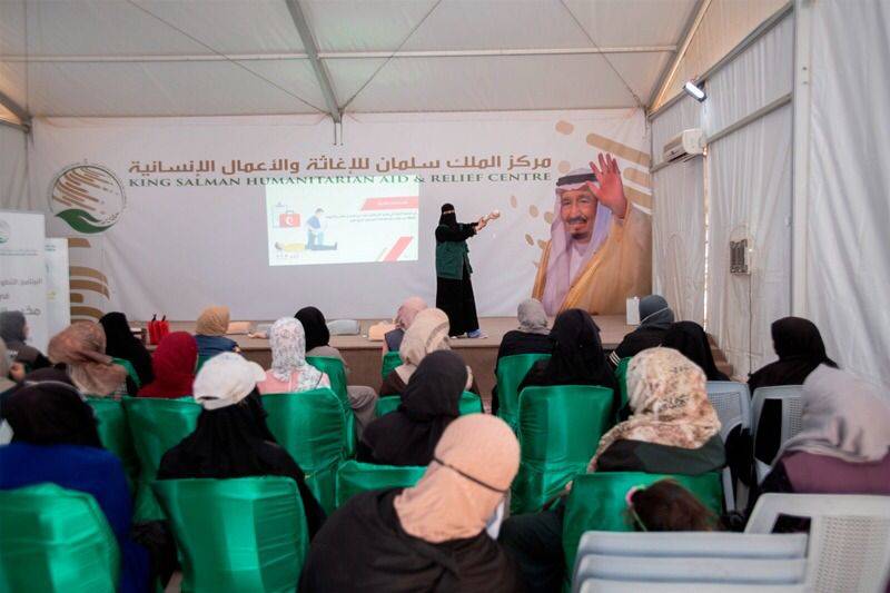 لليوم الرابع على التوالي البرنامج التطوعي الثامن والتاسع لمركز الملك سلمان للإغاثة مستمر في الأردن