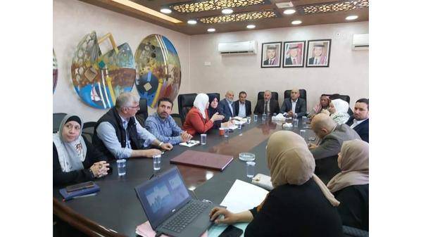 المجلس الأعلى للسكان ينفد زيارة لبلدية جرش الكبرى