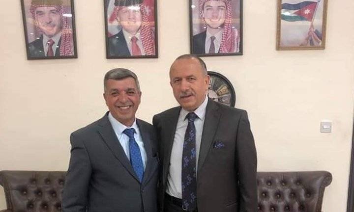 الرواجيح يلتقي سفير الاردن في بلغاريا د.حسن البرماوي  وبحث التوأمة ما بين مدينة مادبا ومدينة تونجا البلغاريا.