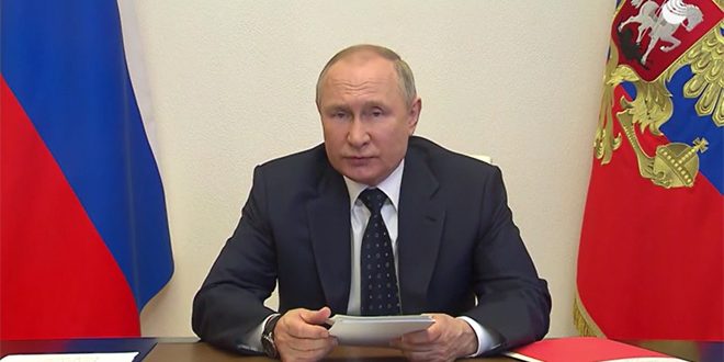 بوتين: العدوان الإلكتروني على روسيا فشل ونحن كنا مستعدين له