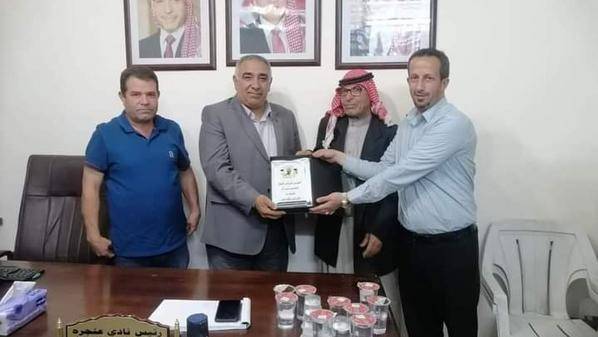 عجلون : لقاء يبحث سبل دعم نادي عنجره الرياضي