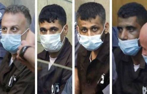 أسرى نفق الحرية يقابلون الحكم عليهم بابتسامة ساخرة