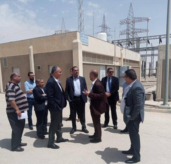 الكردي والرواشدة يتفقدان مواقع الكهرباء الوطنية في الكرك والقطرانة