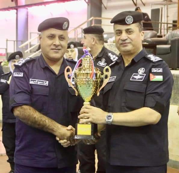 مديرية الأمن العام تتوج أبطال بطولاتها السنوية