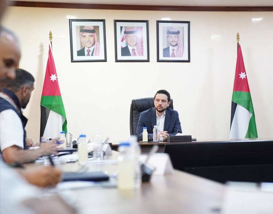 ولي العهد يتابع آليات تنفيذ خطة استراتيجية العقبة