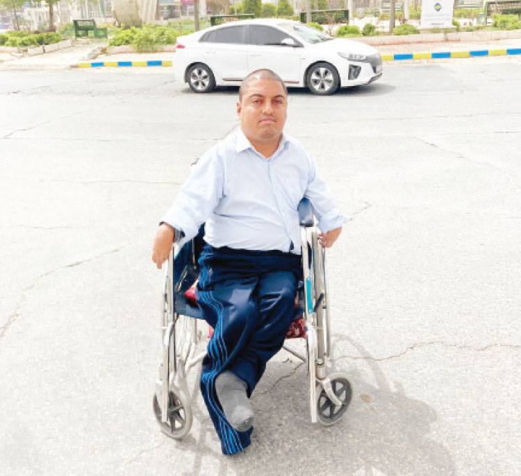 رعد العمري.. حزن على وفاة بائع اليانصيب الشهير بوسط البلد