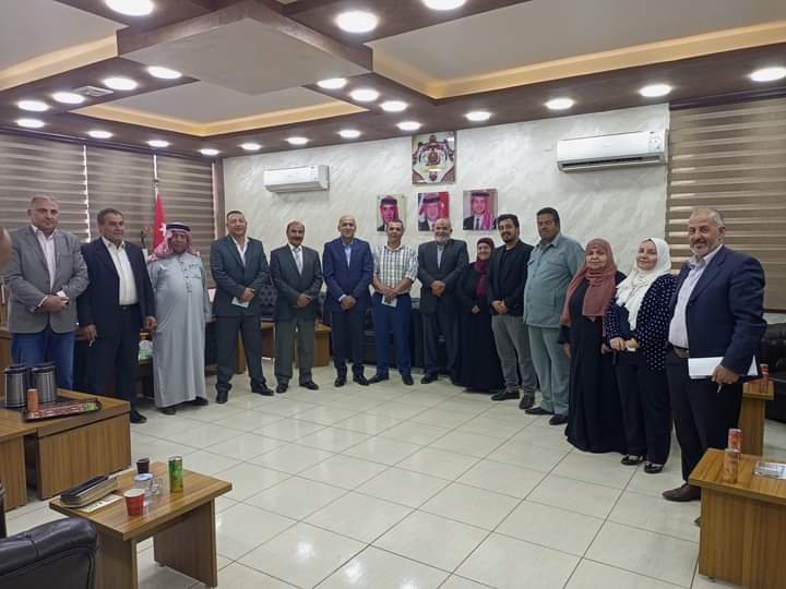 لقاء يجمع مجلس بلدية جرش الكبرى و مجلس المحافظة