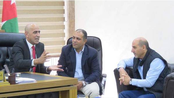 رئيس بلدية جرش الكبرى يلتقي مساعد أمين عام وزارة السياحة