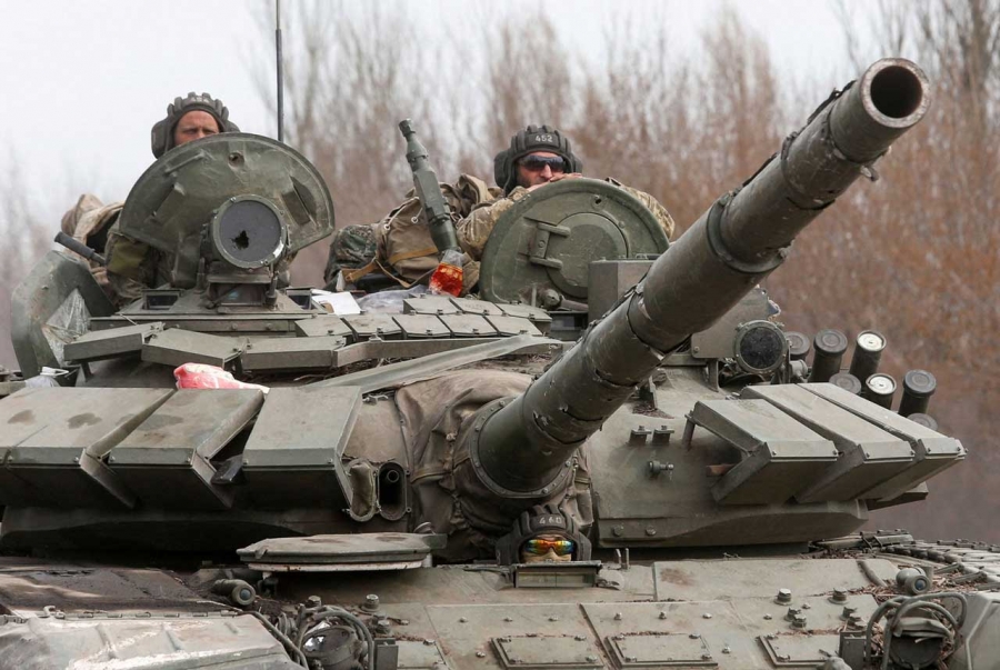 أوكرانيا مكانك سر.. روسيا تصعد هجومها على دونباس وزيلنسكي يستعين بقادة دافوس