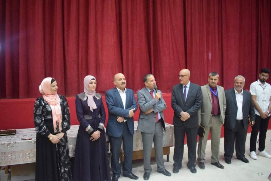 الشياب يرعى فعاليات المؤتمر الطلابي الاول لتنمية مهارات القرن 21 بتربية بني كنانة . صور