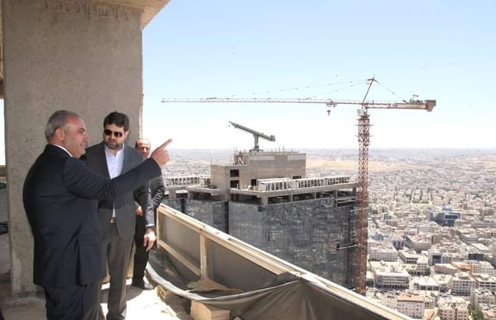 الشواربه : استئناف العمل بمشروع أبراج السادس منتصف تموز المقبل