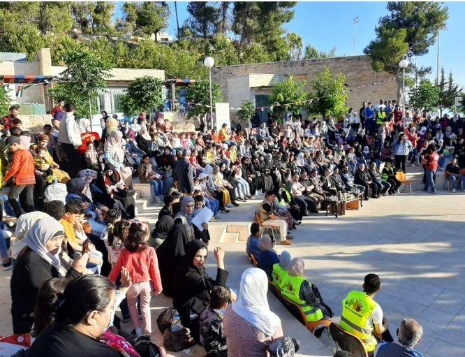 عجلون: زها الثقافي و لجنة الدعم المجتمعي يحتفلان بعيد الاستقلال