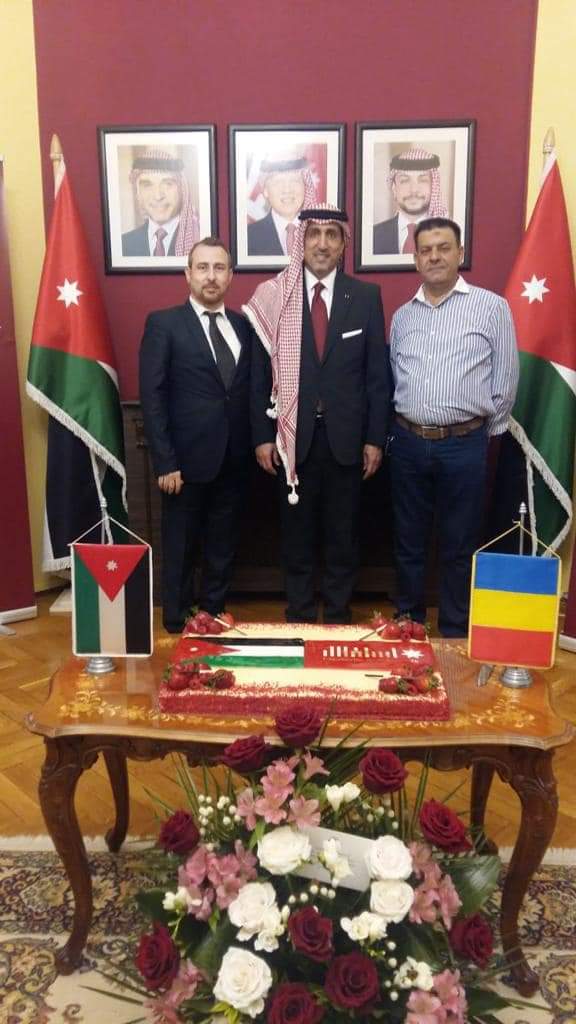 السفارة الأردنية في رومانيا تحتفل بعيد الاستقلال لــ 76...صور