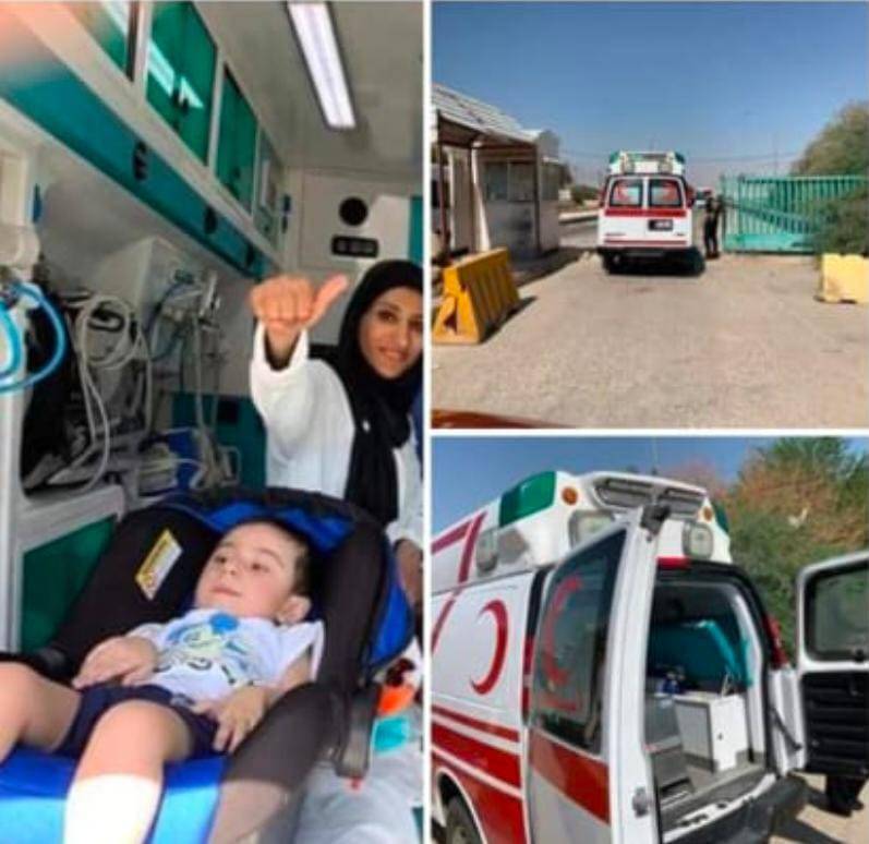 بتوجيهات من الملك نقل الطفل هارون للعلاج خارج الاردن