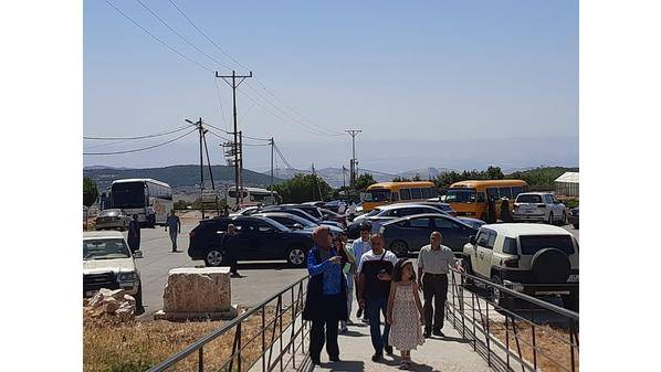 عجلون تشهد حركة سياحية نشطة