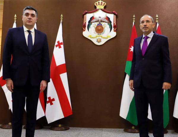 الصفدي ونظيره الجورجي يؤكدان مواصلة العمل على تعزيز العلاقات بين البلدين