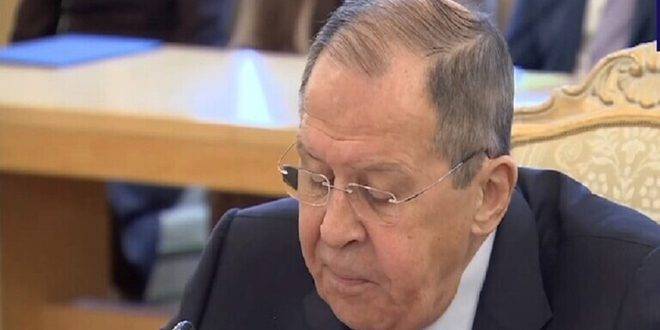 لافروف: بوتين لا يرفض أي حوار أو لقاء شخصي مع نظرائه الأجانب