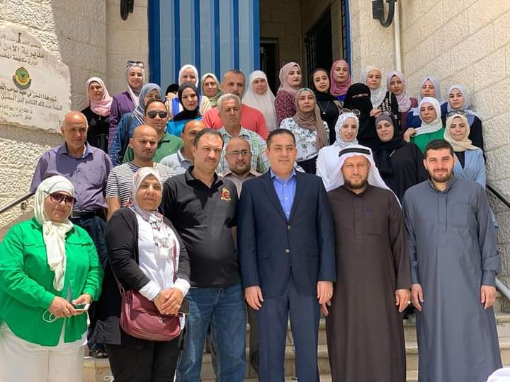 وفد من شباب وشابات عجلون يزور ادارة مكافحة المخدرات