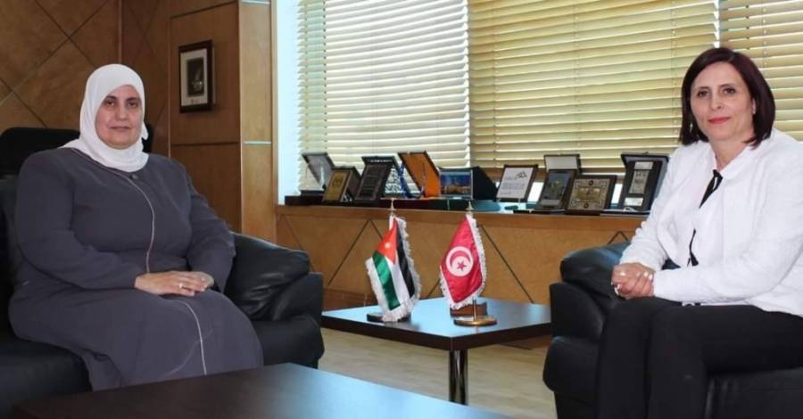 الزهير :تستقبل وفداً من الجمهوريّة التونسيّة برئاسة السيّدة حسنة شحدورة