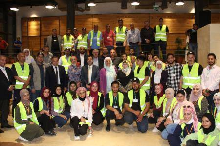 الاميرة بسمة بنت علي ترعى فعاليات المخيم البيئي في الحديقة النباتية الملكية