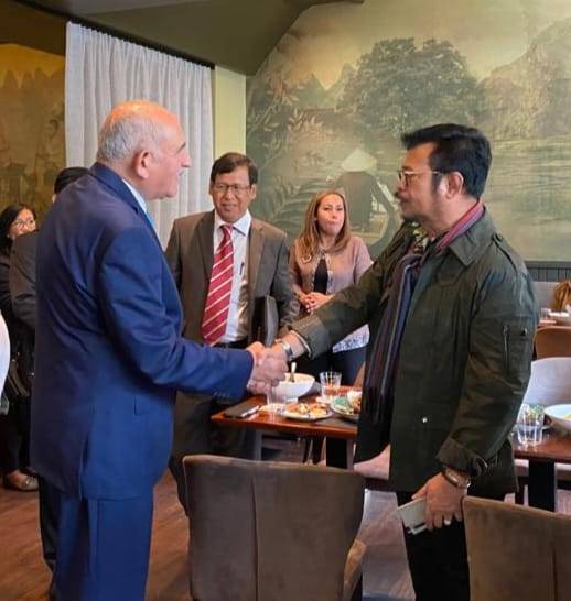 الذنيبات يبحث مع وزير الزراعة الاندونيسي تزويد بلاده باحتياجاتها من الأسمدة الفوسفاتية الاردنية