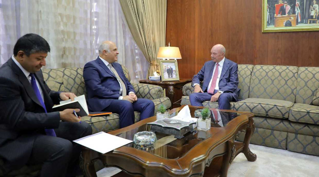 رئيس مجلس الأعيان يلتقي سفير أذربيجان لدّى المملكة