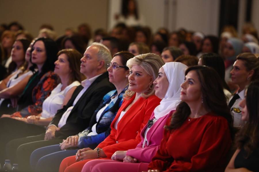 بني مصطفى تفتتح  فعاليات مؤتمر نساء على خطوط المواجهة  في نسخته الخامسة