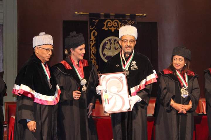 كأول شخصية عربية تكرّمها الهيئة المكسيكية..