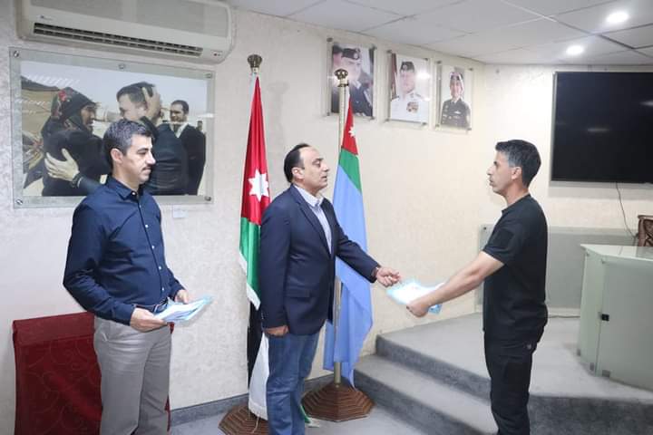 تخريج الدورة المتخصصة في التعامل مع الاتجار بالمواد المخدرة في مركز تدريب مكافحة المخدرات.