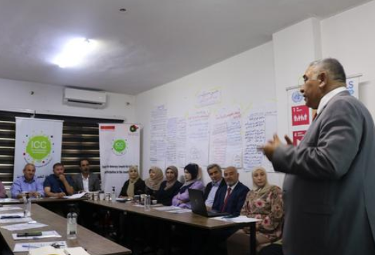 رئيس مجلس محافظة عجلون يرعى افتتاح ورشة لمشروع اصوات من اجل الديمقراطية