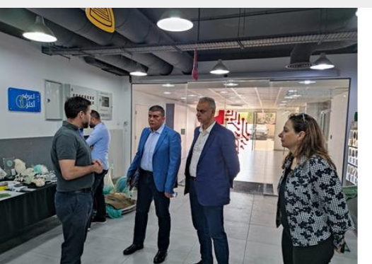 مفوض الشباب في سلطة العقبة يزور مؤسسة ولي العهد