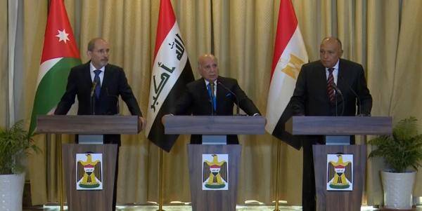 وزير الخارجية يؤكد أن زيارته للعراق تأتي في سياق متابعة آلية التعاون الثلاثي