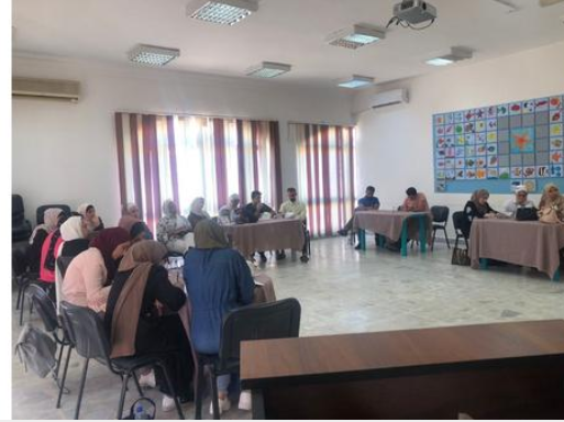 دورة لغة فرنسية في شباب كلنا الأردن بجرش